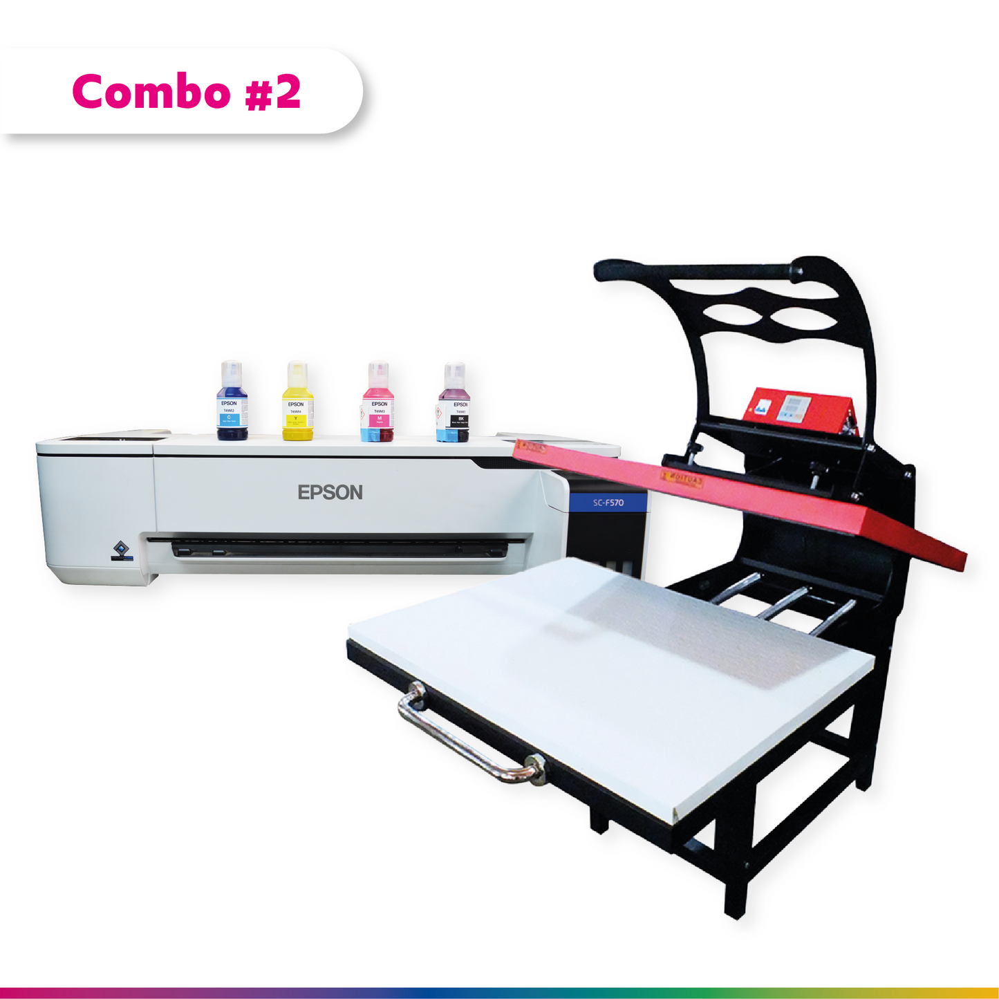 Impresora F570 & Estampadora 80x100